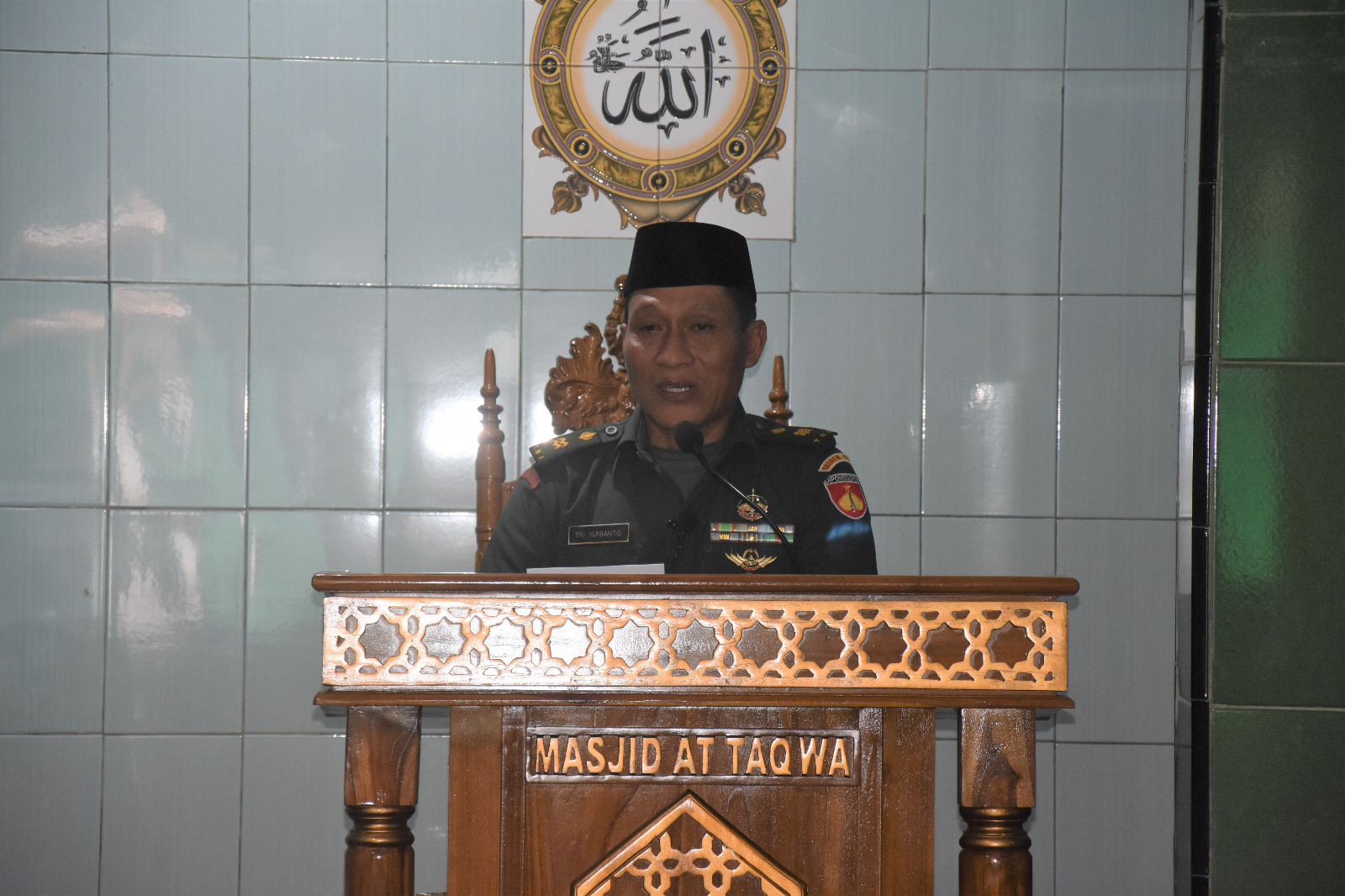 Mendekatkan Diri Kepada Allah SWT, Korem 073/Makutarama Gelar Sholat Gerhana 